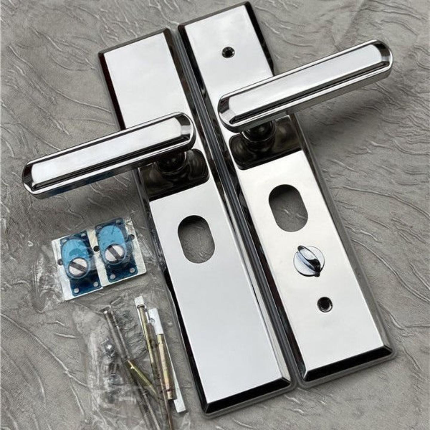 不锈钢防盗门锁进户门拉手多功能
