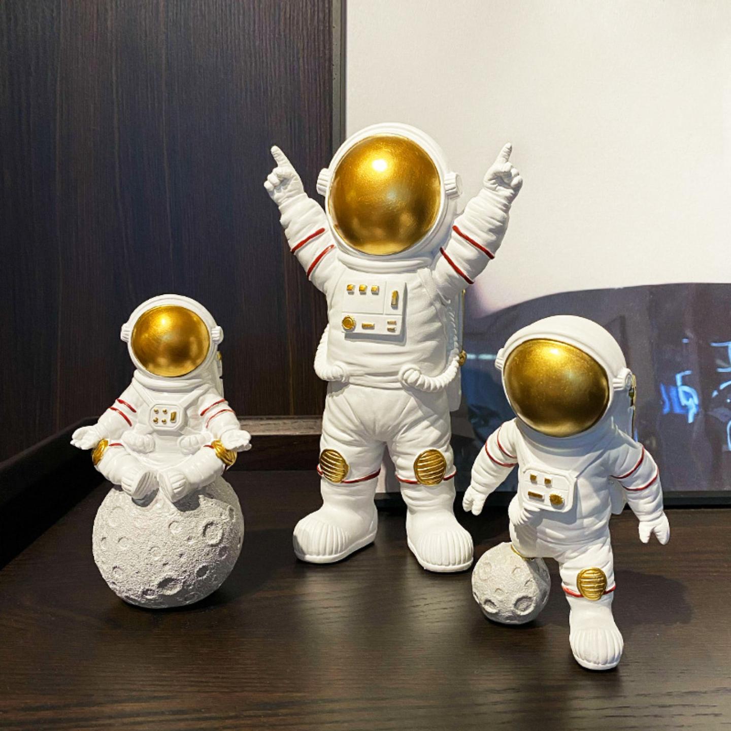 北欧创意太空人宇航员模型小摆件