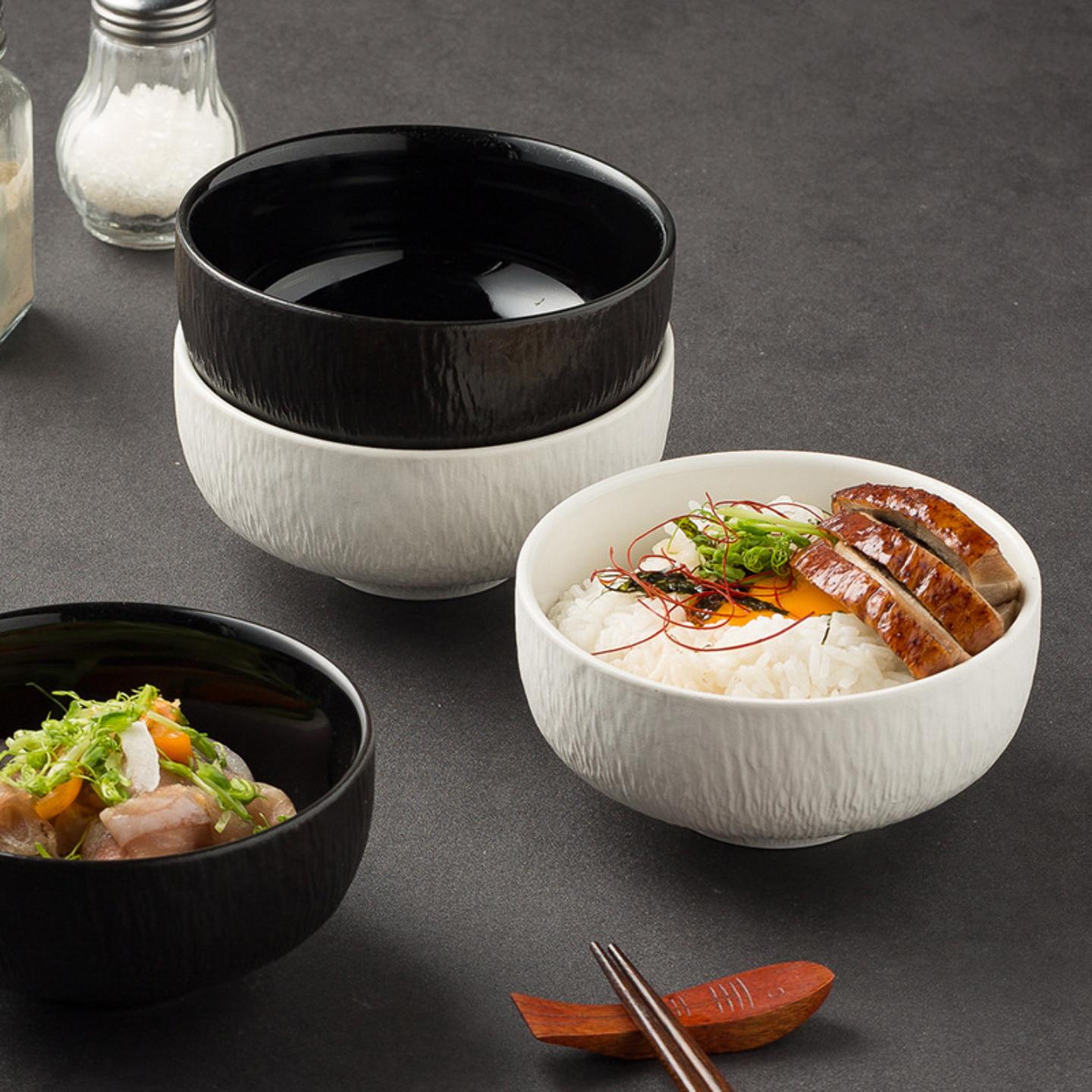 日式创意料理餐具酒店商用米饭碗