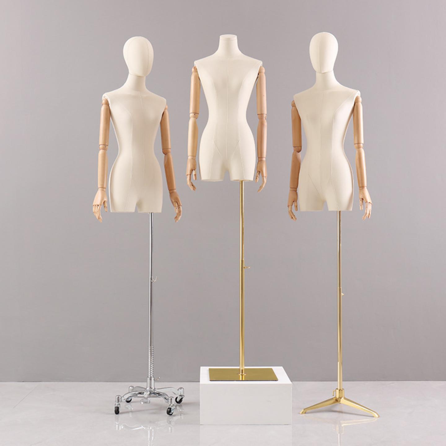 服装店模特道具女半身橱窗展示