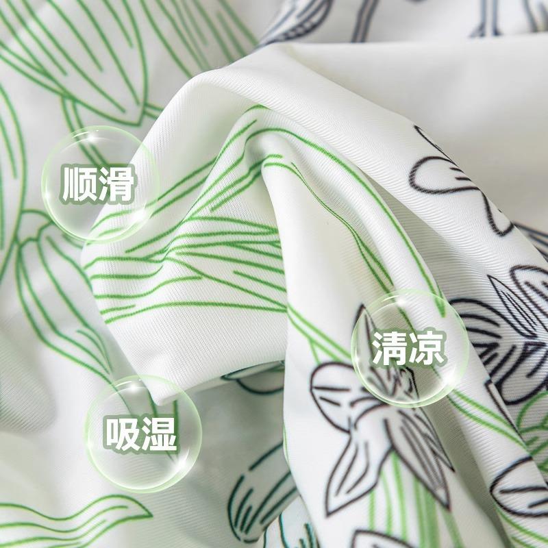 225新款套花冰丝沙发罩夏季全包万能型凉757席坐印垫防滑0靠背沙图片