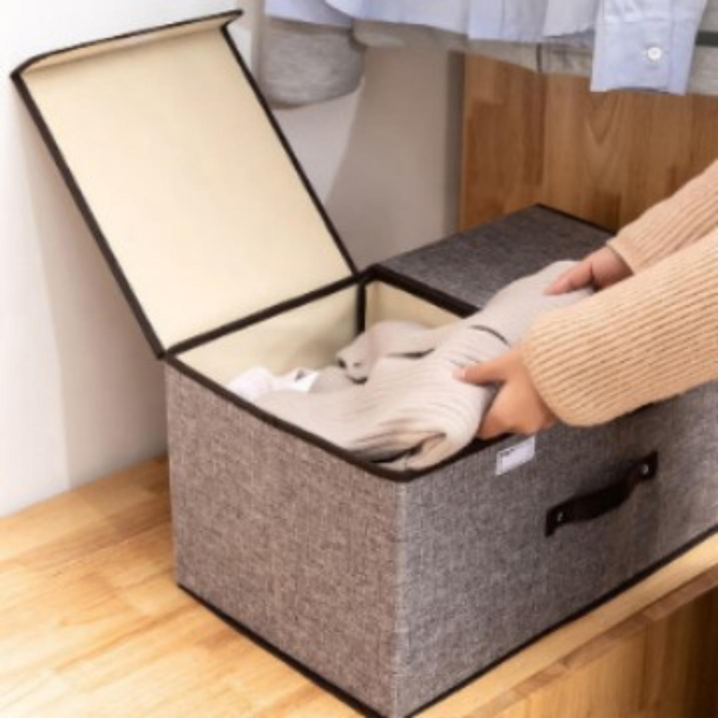 内衣裤收纳盒家用双盖收纳箱分格