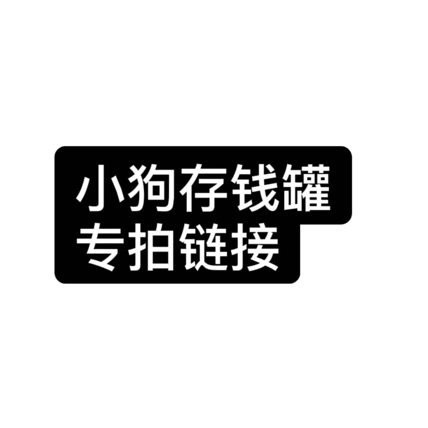 现货卡通小狗存钱罐木质压岁钱