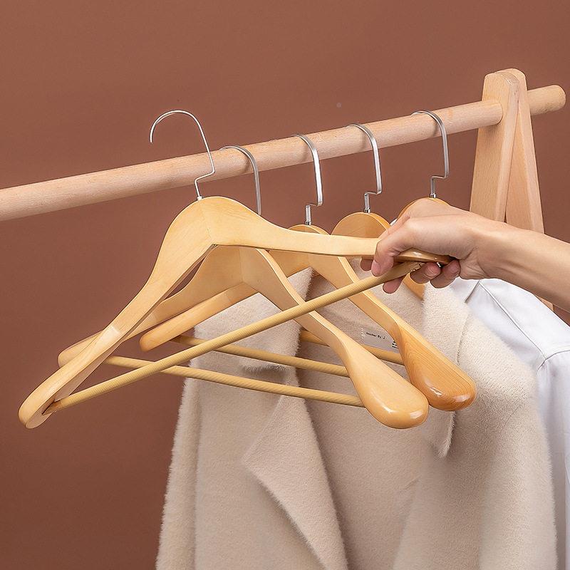 实罗小喵现佐致（收衣架家用挂衣简约服装店专木用衣服架裤架领带