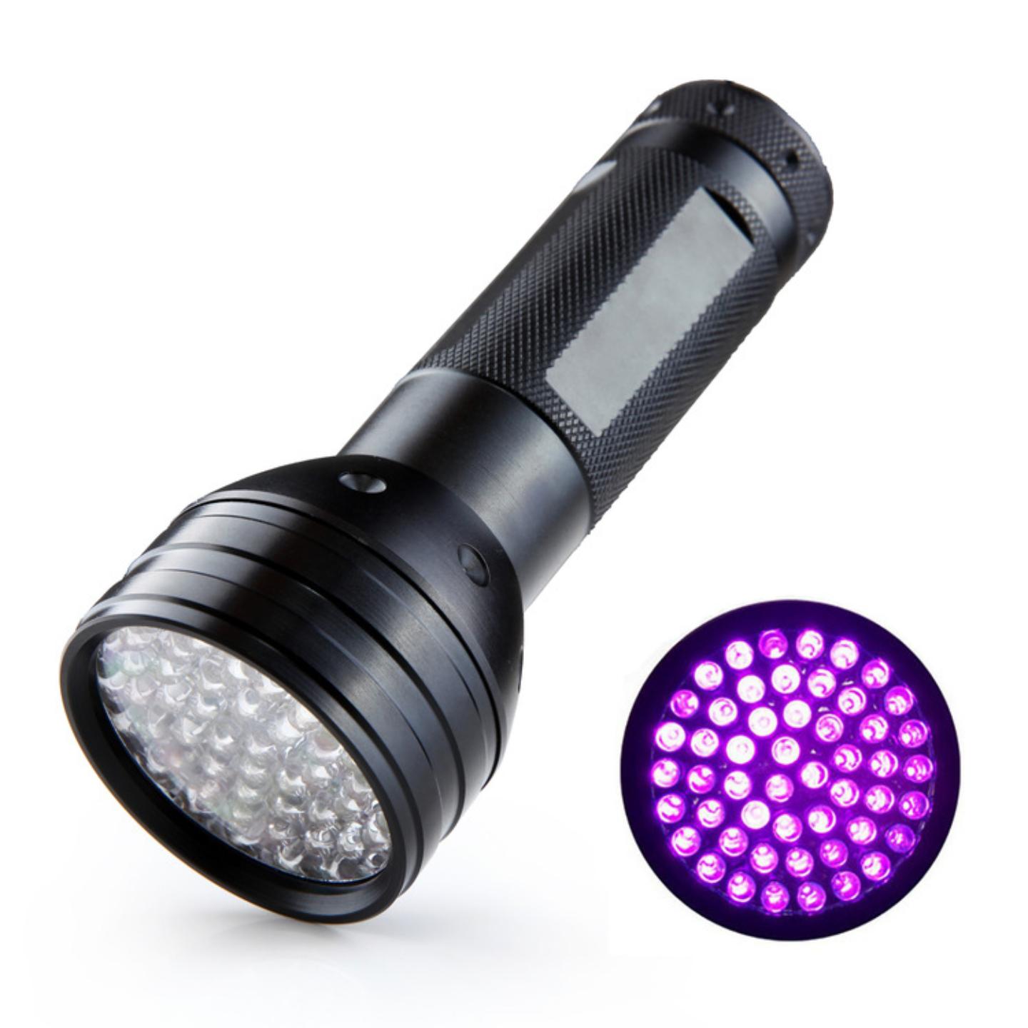51led紫光手电筒395nm紫外线