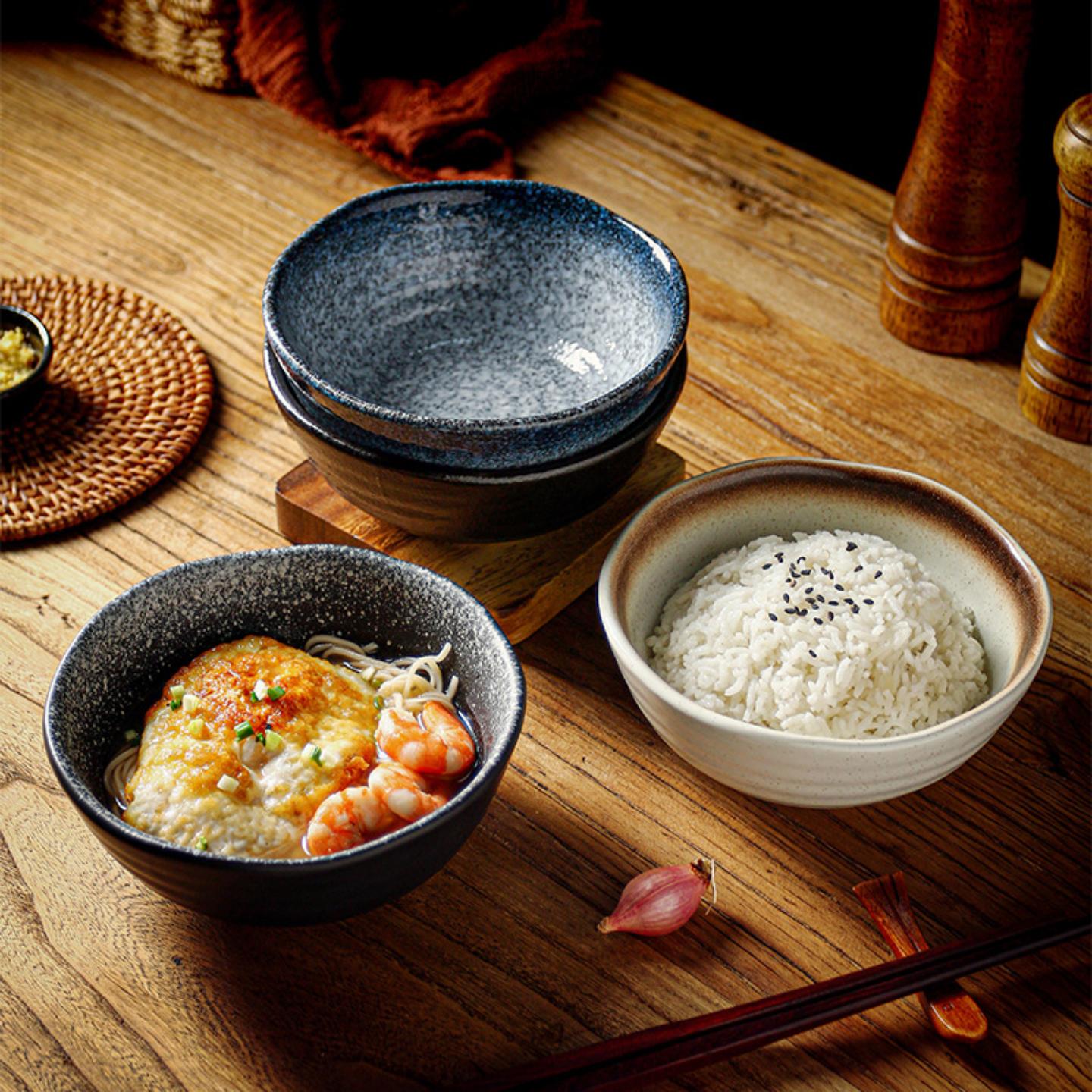 日式碗和风家用5.5寸饭碗米饭碗