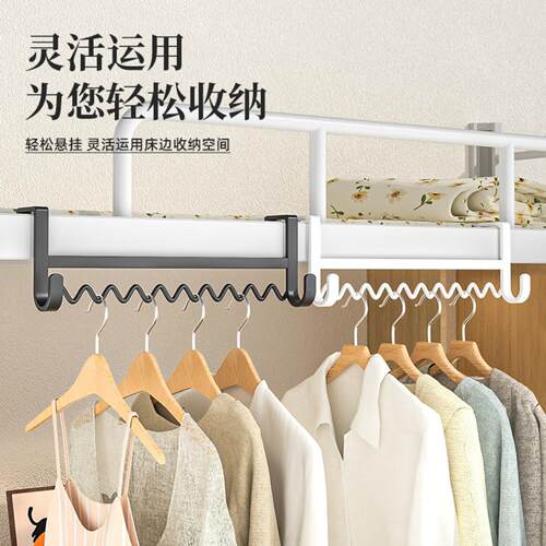 供应免打孔门后挂钩床边挂衣架