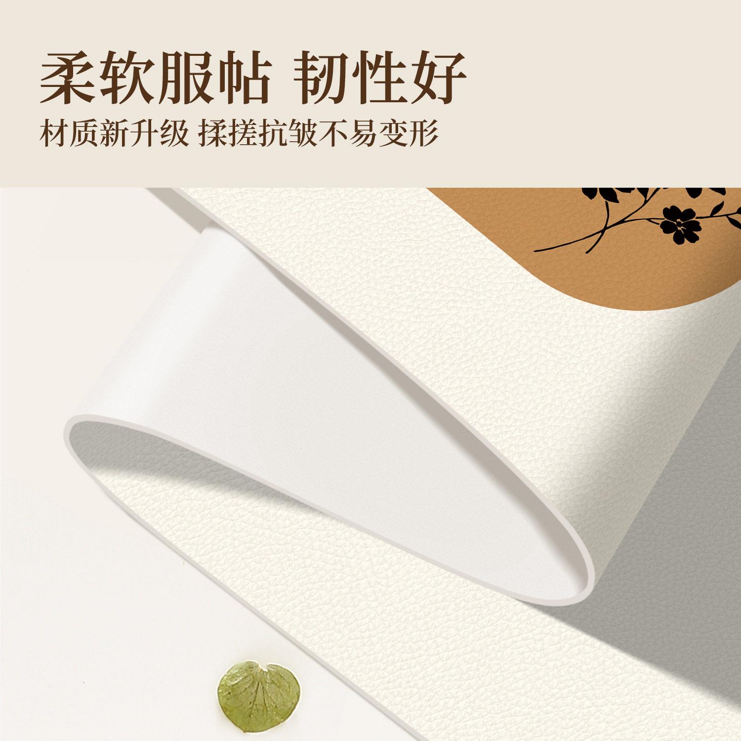 莫兰柜迪风餐边台面护垫电轻奢级保感长佐致(收条桌布玄关鞋柜视