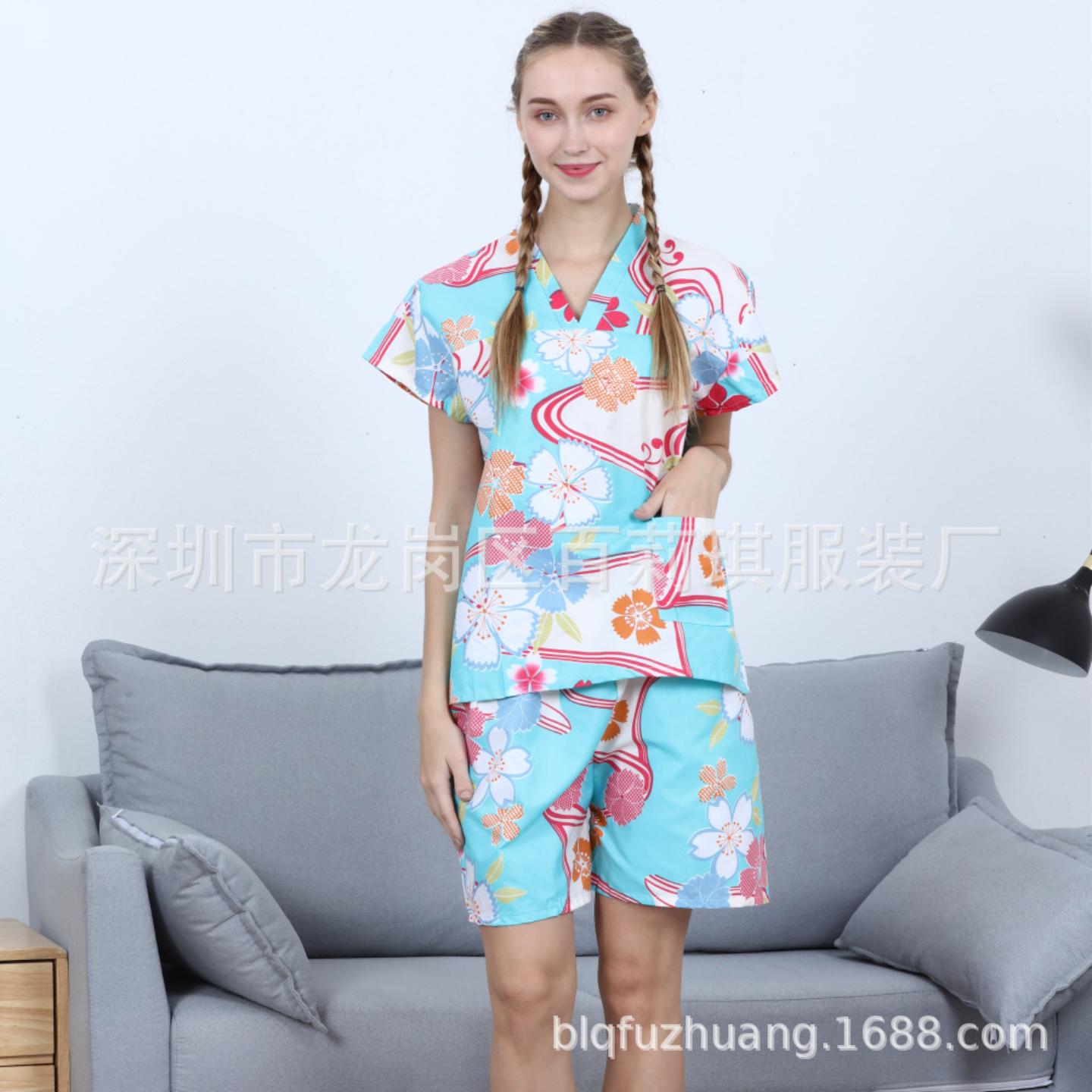 产地货源新款一次性浴服纯棉浴衣
