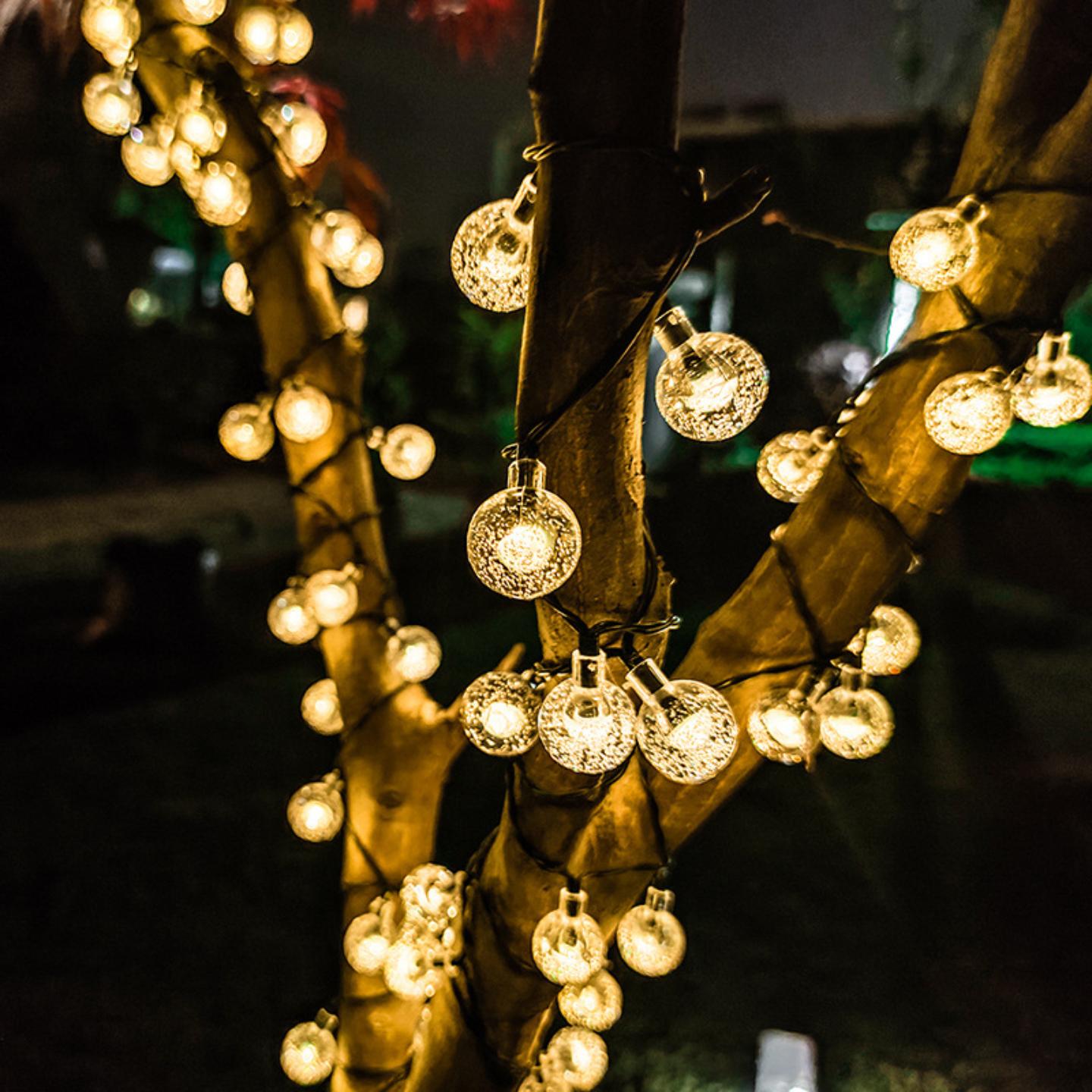 LED太阳能小彩灯户外帐篷防水