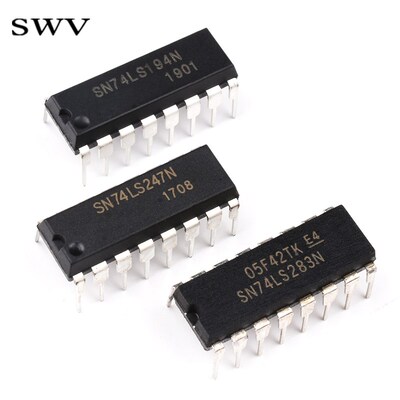 SN74LS 194 221 247 248 279 283 390 595N芯片集成IC DIP-16直插