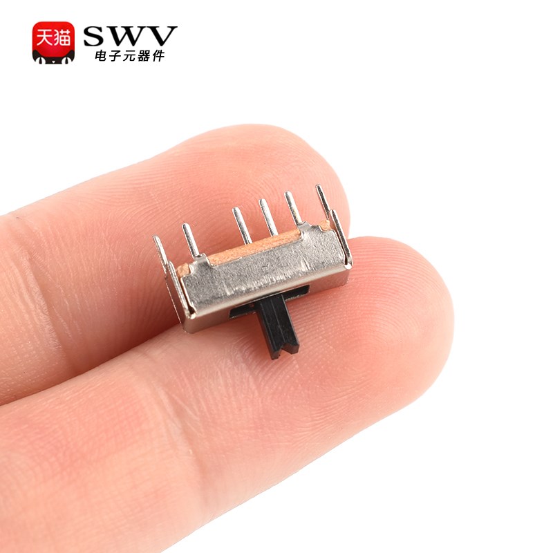 SS13D07V G4拨动开关 3档4脚 横柄式拨动开关小型电源开关 30只