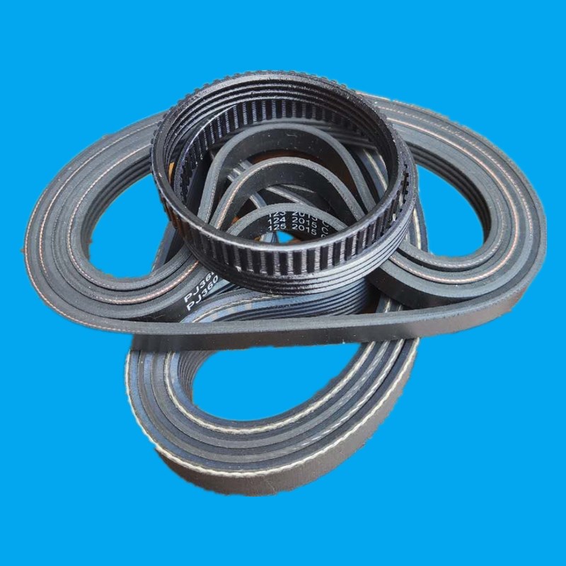 PJ780PJ787J310PJ790物流输送机滚K筒皮带电动工具橡胶多沟带PU