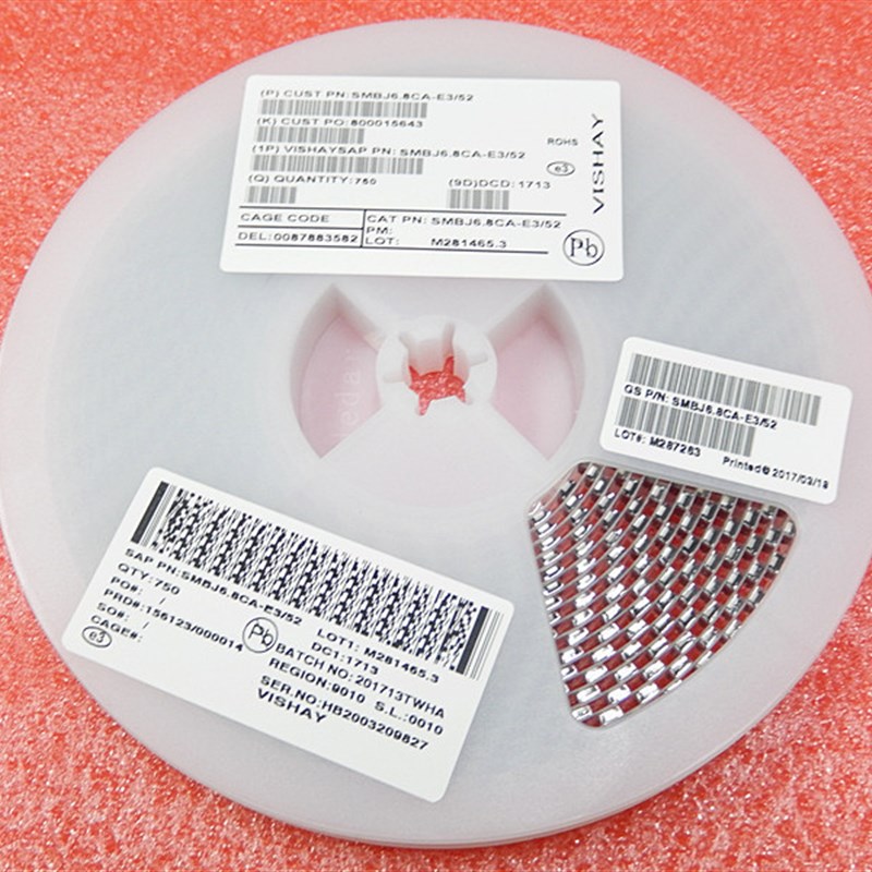 SMBJ5.0/6.0/6.5/6.8/12/18/30/33/100A  单向TVS瞬态二极管214AA