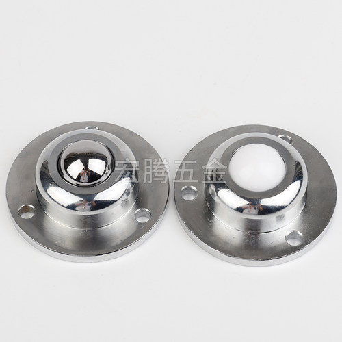 重型万向球IA19-25-38法兰滚珠整体式牛眼轮轴承WS-01牛眼万向轮