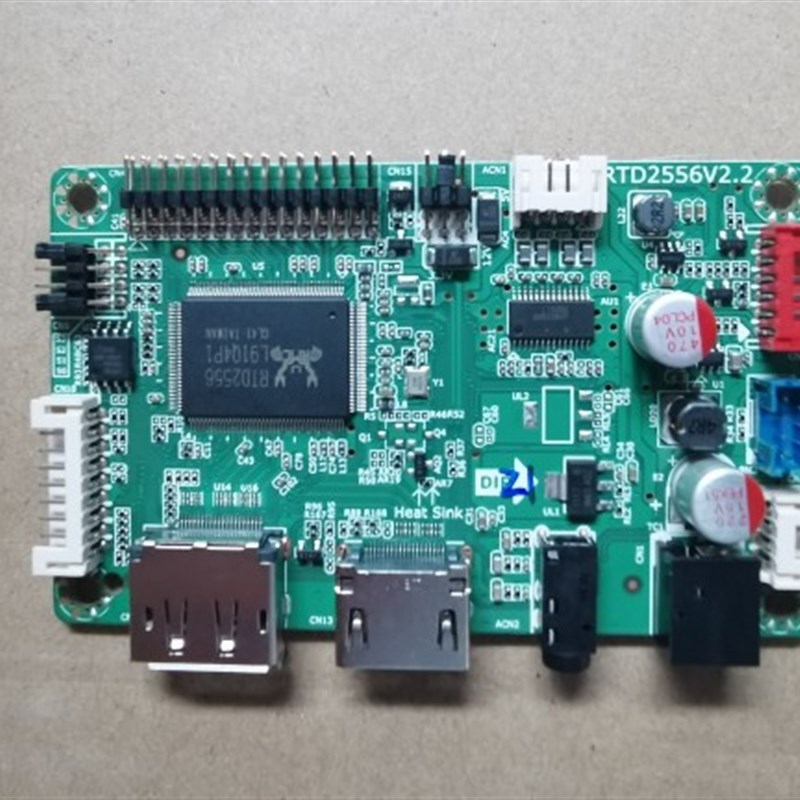 鼎科RTD2556V2.2驱动板免烧录驱动板跳冒改程序 DP驱动板+HDMI