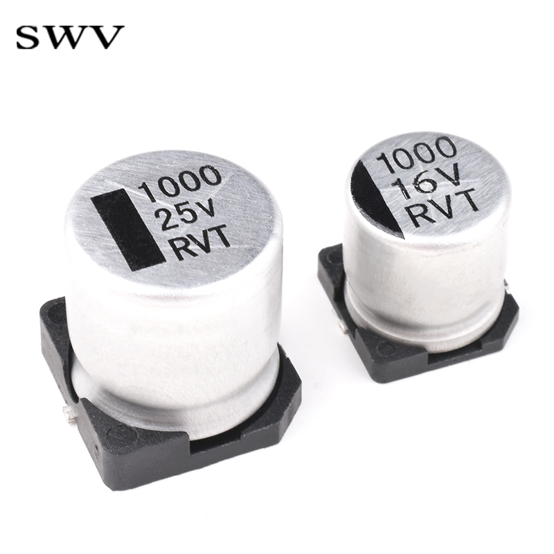 1000UF 6.3v/10/16/25/35/50/63V高频低阻直插贴片铝电解电容SMD