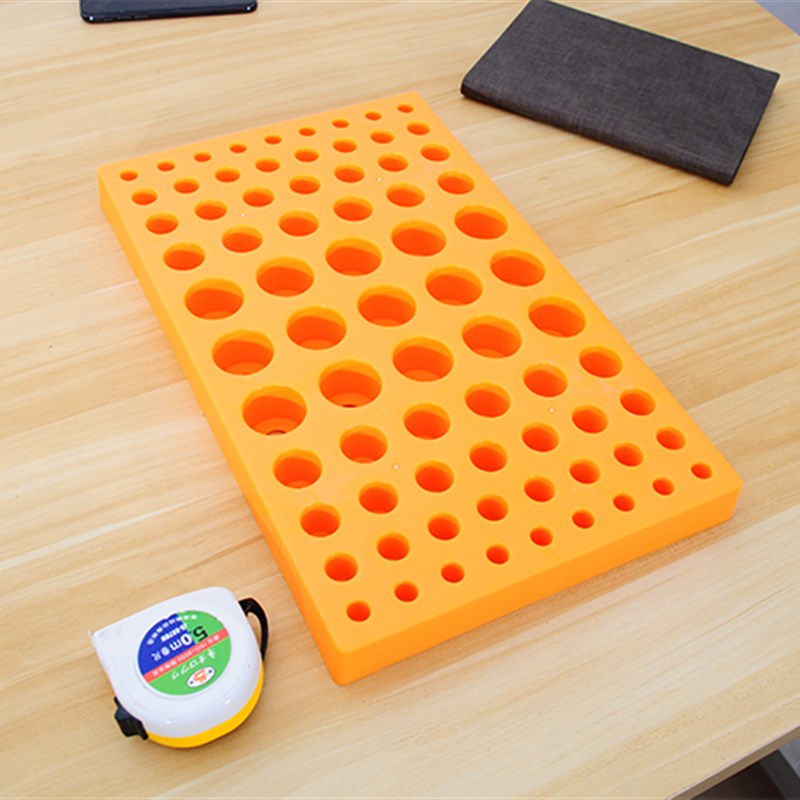 cnc加工中心ER32筒夹收纳盒zer25夹头盒工具刀具弹簧夹存储整理架