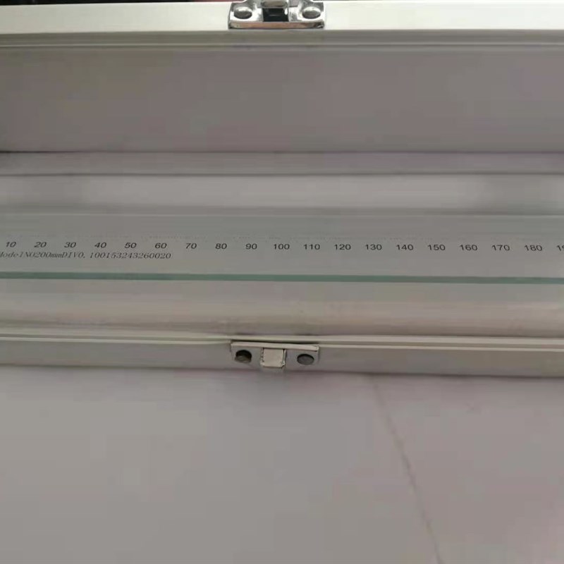 玻璃线纹尺 标准玻璃尺二次元测量仪器校准校正玻璃尺子0.001mm