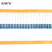 4W1 75R82R91R100R110R120R130R150欧姆1%金属膜电阻1 6W1 2W1W3W