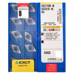 正品 韩国克洛伊 数控刀片 数控刀粒 DCGT11T308-AK H01