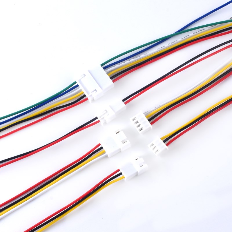 XH2.54mm-2p3p4p5p6P单头端子线公母头连接线5/10/15/20/30/50cm