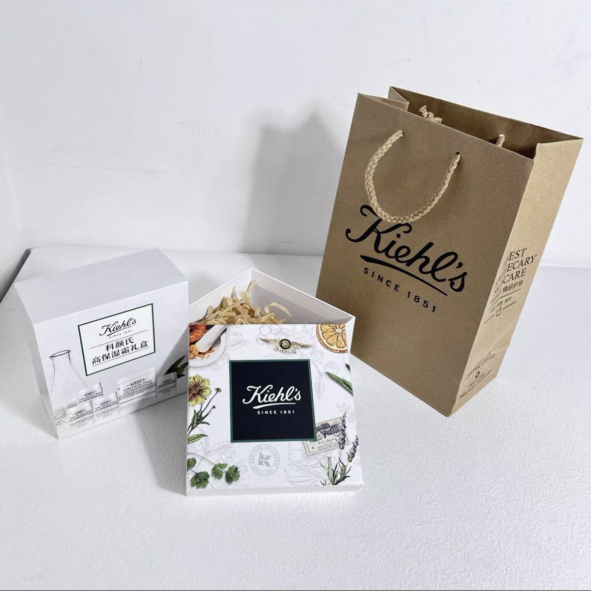 国内正品 科颜氏手提袋礼品袋化妆品包装袋 情人节礼物包装 现货,包装,礼品盒,淘宝优惠券,粉丝福利购,淘宝优惠卷