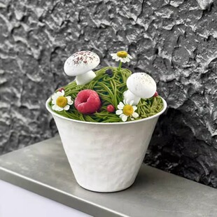 一次性甜品冰激凌球纸杯冰淇淋Gelato手握甜甜栗子杯可颂酸奶纸碗