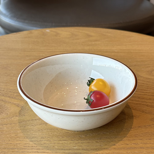 复古釉下彩陶瓷小碗一人食