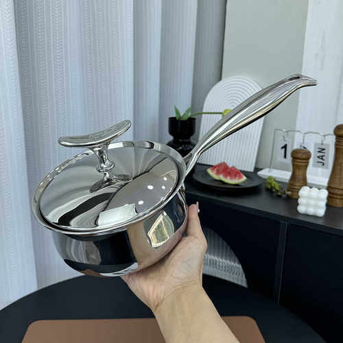 煮面家用宝宝辅食小锅10不锈钢