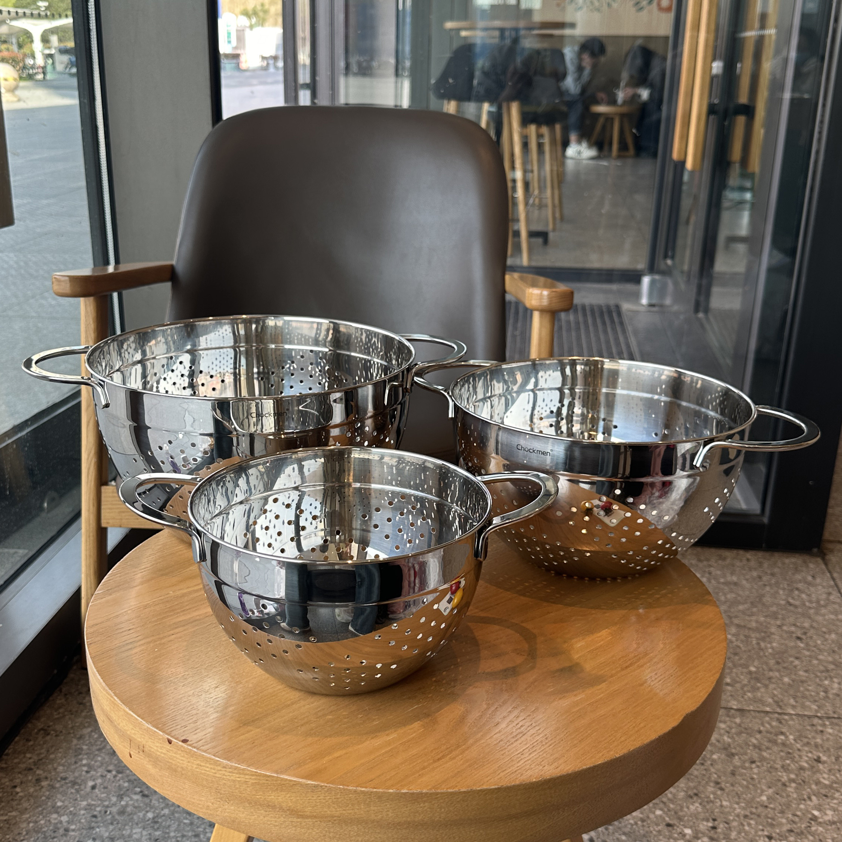 双耳果蔬篮304不锈钢熊猫耳洗菜盆蔬菜水果滤水篮意面漏水沥水盆,餐饮具,洗菜盆/沥水篮/漏水筛,淘宝优惠券,粉丝福利购,淘宝优惠卷