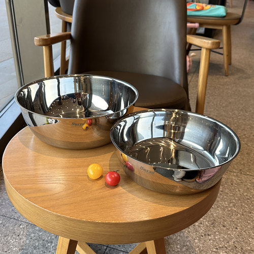 不锈钢加厚单层多用盆