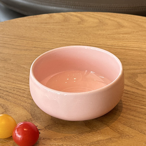 Tuxton粉色釉下彩陶瓷米饭碗