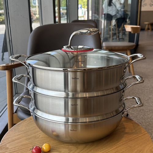 菲仕朗32cm双层蒸锅多功能