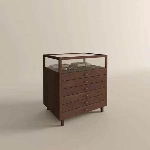 饰品柜珠宝眼镜网红陈列柜展示柜衣帽间中岛柜斗柜玻璃展柜流水台