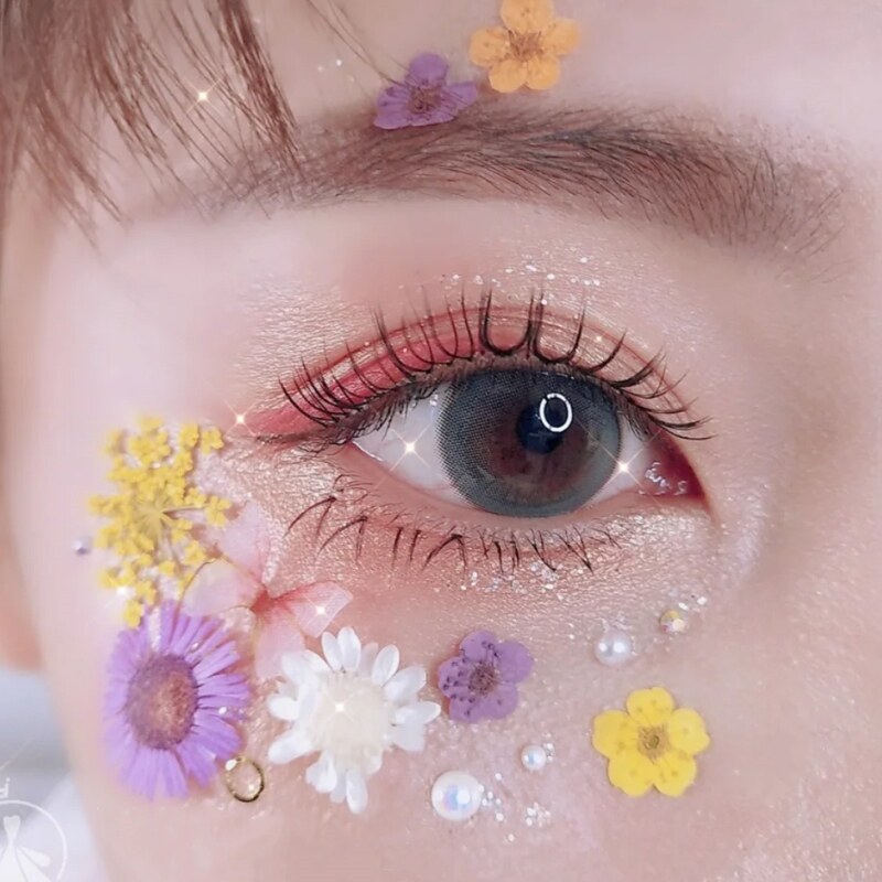化妆亮闪闪眼妆套装儿童舞台妆彩妆专用亮粉闪粉眼妆配.饰眼角贴