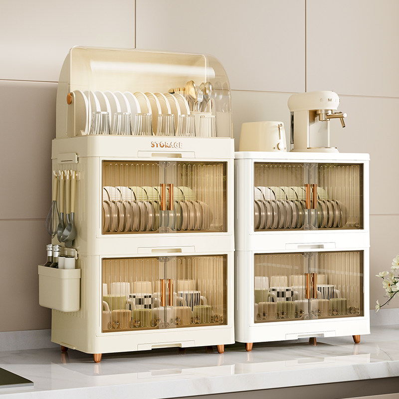 天鼠厨房碗柜收纳柜家用台面碗架碗筷餐具收纳盒碗碟盘子沥水碗架,厨房/烹饪用具,碗架,淘宝优惠券,粉丝福利购,淘宝优惠卷