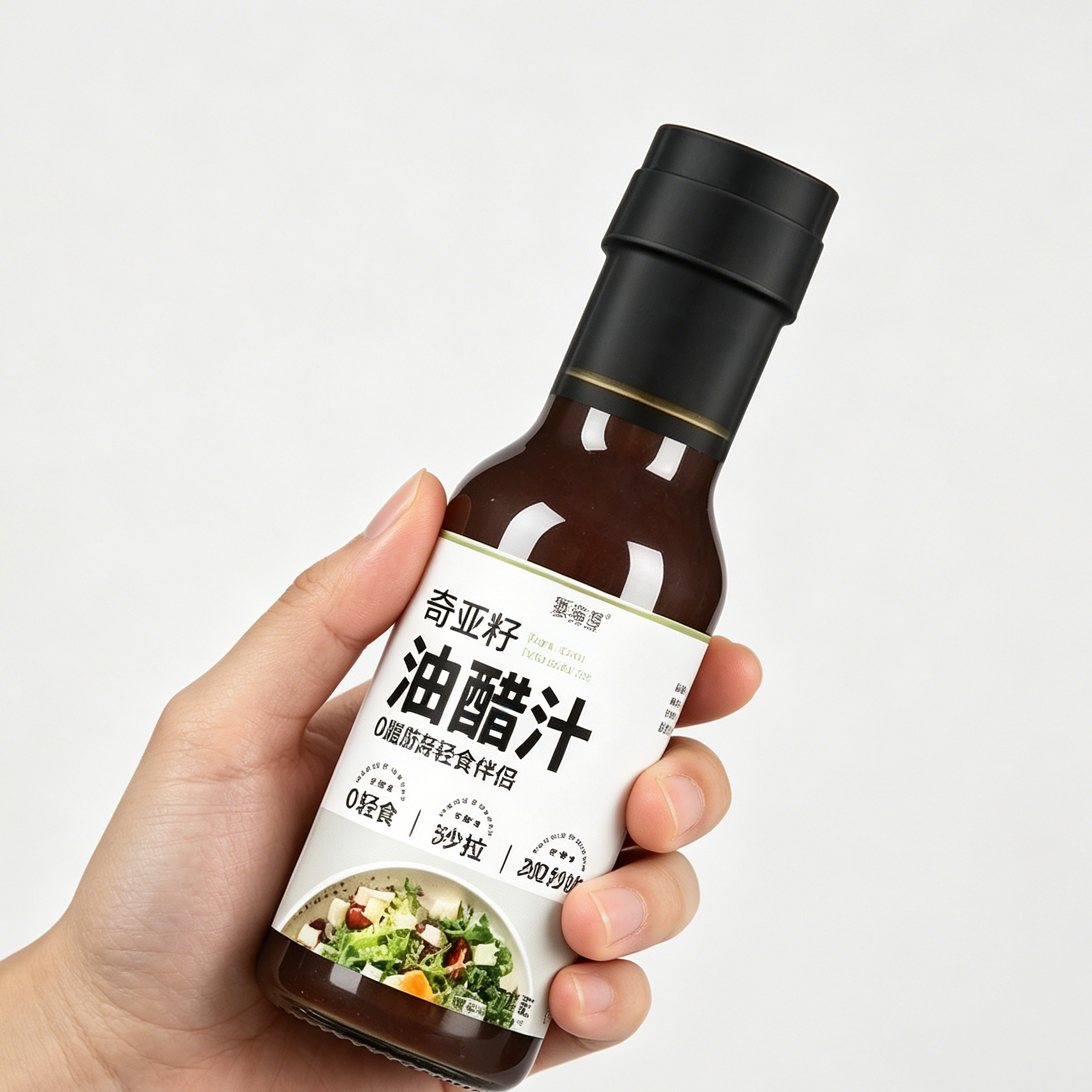 奇亚籽油醋汁0脂肪蔬菜专用