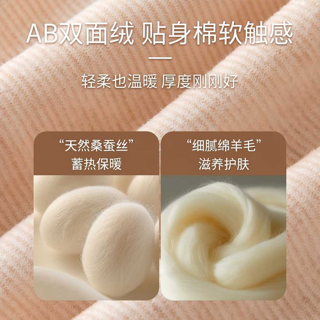 女童德绒保暖裤高腰护肚