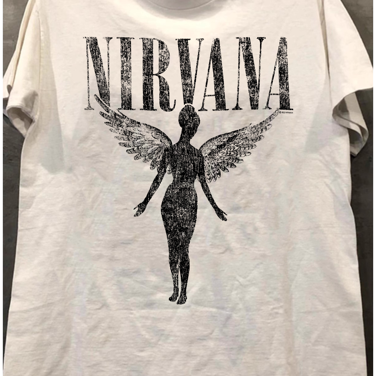 Nirvana涅槃乐队短袖t恤印花男女