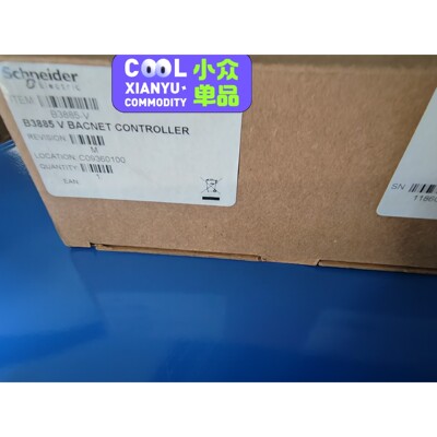 客服在线:施耐德B3885 V BACNET CONTROLLER全新【议价】