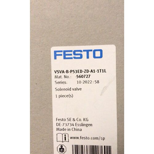 客服在线:FESTO 560727 VSVA-B-P53ED-ZD-A【议价】