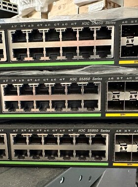 详询议价H3C LS-5850-54QS万兆交换机40G交换机 核心