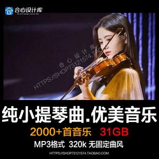 古典小提琴名曲演奏 高端环境欣赏纯轻音乐背景Mp3歌单文件下载