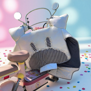 通用 加绒加厚电瓶车防风罩四季 专用雅迪C09电动车挡风被冬季 新款