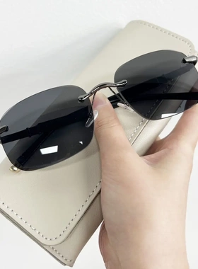 盈喆优选时尚墨镜新款无框时尚太阳镜 气质潮流 专为成熟男士设计