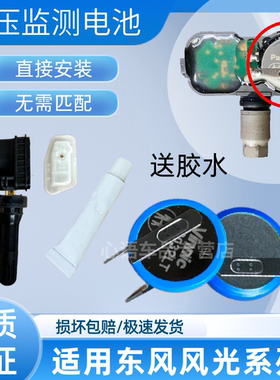 适用东风风光580/500/560风光IX5 IX7 E3胎压传感监测器更换电池