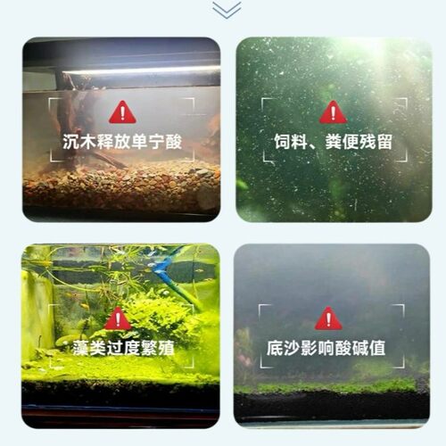 九只小鱼蛋白棉水族去黄水鱼缸专用净水宝过滤棉水质净化神器滤材