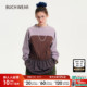 新款 BUCH WEAR连衣裙女2026春季 少女风多材质拼接分割短裙646002