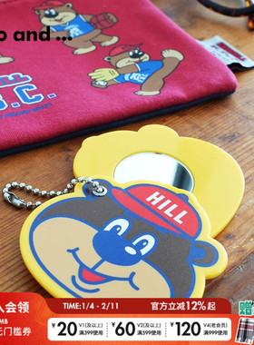 niko and ...BILLY合作系列化妆镜新款卡通创意镜子112426